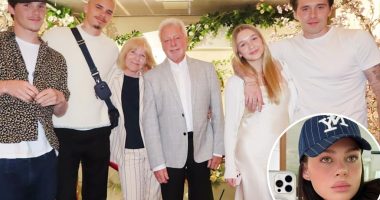 Brooklyn Beckham's wife, Nicola Peltz, missing from Victoria Beckham's new family photo as feud rumors heat up