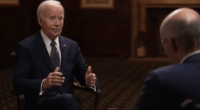 President Biden in an interview.