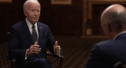 President Biden in an interview.