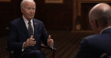 President Biden in an interview.