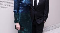 Norah O'Donnell and Geoff Tracy at the 2022 Portrait of a Nation Gala.