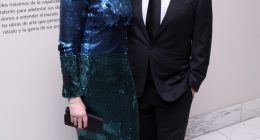 Norah O'Donnell and Geoff Tracy at the 2022 Portrait of a Nation Gala.