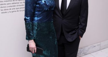 Norah O'Donnell and Geoff Tracy at the 2022 Portrait of a Nation Gala.