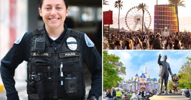 California ex-cop Nicole Brown busted partying at a music festival while collecting $600K in full worker's comp: DA