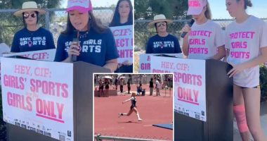 California track meet turns into rally against CIF transgender athlete policy