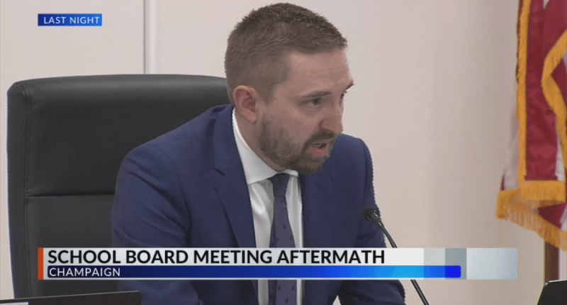 Champaign School Board president responds after tense meeting outing superintendent