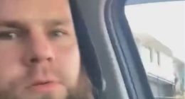 Man arrested after allegedly firing gun from moving car