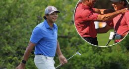 Charlie Woods shocks top amateurs for biggest win of young career