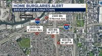 Chicago police warns of home break-ins, burglaries in Chinatown, Bridgeport
