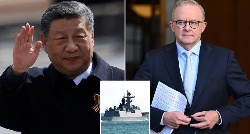 Xi Jinping has congratulated Anthony Albanese on his reelection - just months after Chinese warships embarrassed Labor by staging live-fire drills in the Tasman Sea and sailing around the country. China 's foreign ministry had already sent a warm message to Mr Albanese after the federal election earlier this month, saying that the People's Republic 'stands ready to work with the new Australian government'.