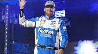 Chris Buescher is back at Kansas Speedway, reliving the closest Cup Series finish in NASCAR history