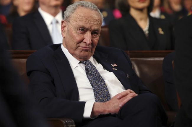 Chuck Schumer Will Say Anything Because He Is Scared