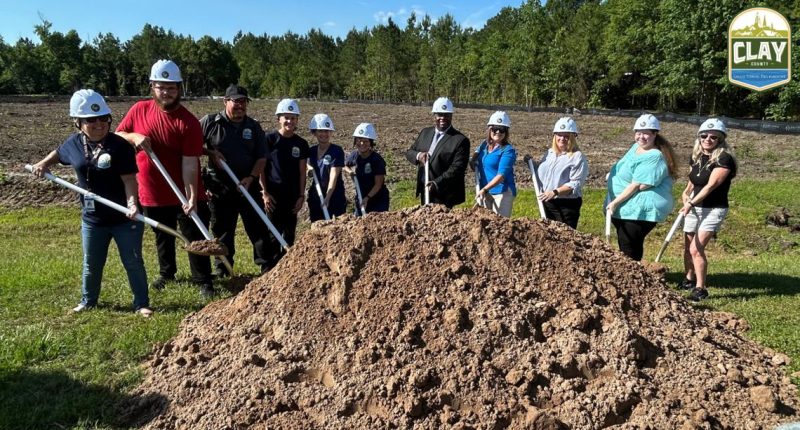 Clay County officials break ground at site of new animal services facility
