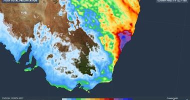 The rain experienced in Queensland and NSW today is expected to continue into tomorrow, particularly in south-east Queensland and north-east NSW.