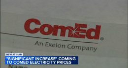 ComEd electricity price hike coming June 1, Citizens Utility Board warns