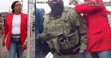 Congresswoman allegedly made 'forcible contact' with feds
