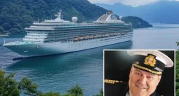 Cruise liner captain Michele Bartolomei dies mid-voyage