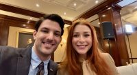 Photo of Sarah Milgrim and Yaron Lischinsky.