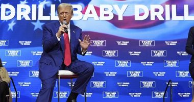 President Donald Trump is famously a fan of the oil industry, campaigning with the slogan 'Drill baby, drill' last year