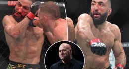 Dana White shows off Belal Muhammad's horrifying UFC injury in gruesome photo