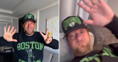 Dave Portnoy surrenders to Knicks fans in middle of Game 6 blowout