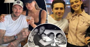 David Beckham includes son Brooklyn in touching Mother's Day post amid family feud