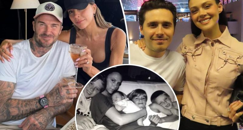 David Beckham includes son Brooklyn in touching Mother's Day post amid family feud