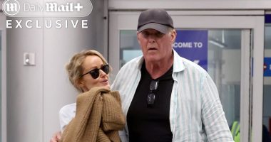 David Hasselhoff suffers airport health crisis after ex wife's suicide