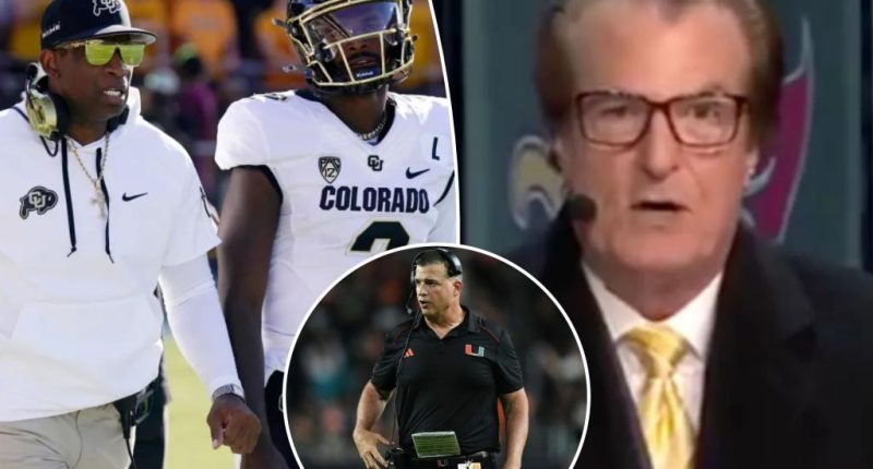 Deion Sanders jumps into Mel Kiper-Mario Cristobal feud