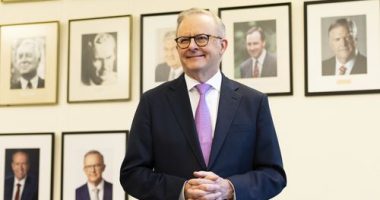 Prime Minister Anthony Albanese at a Labor caucus meeting at Parliament House in Canberra on Friday 9 May 2025.