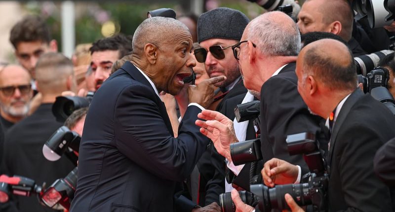 Denzel Washington SKIPS Cannes event after photographer row