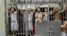 Deported 'Tren de Aragua gangsters' scream inside El Salvador prison