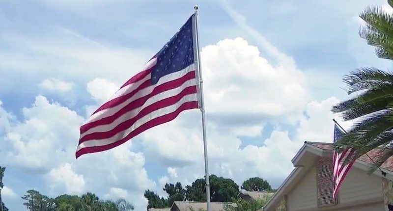 Disabled veteran fights homeowners association lawsuit over flagpole in Florida yard