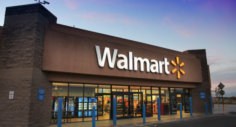 Walmart store in Ridgecrest, California.