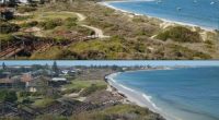 Dramatic image highlights holiday hotspot's erosion problem