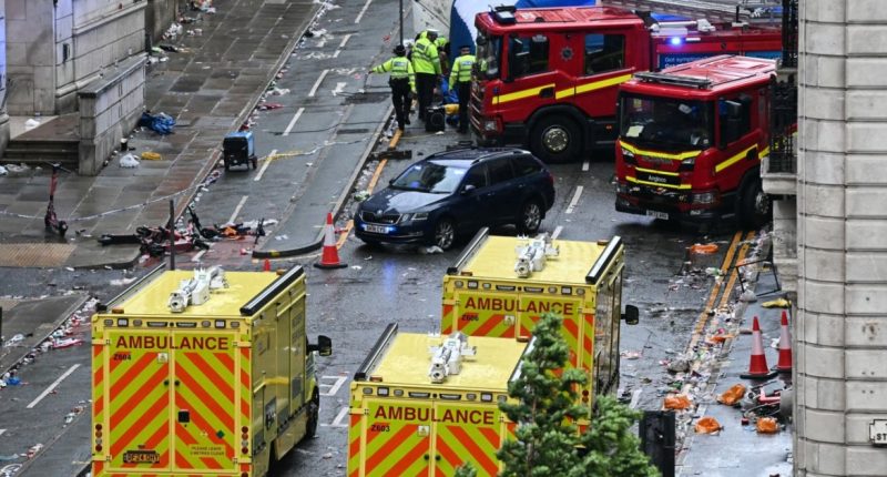 Driver detained after car drives into crowd at Liverpool parade