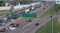 Driver suddenly stops in middle of highway, causes multi-car crash, then leaves: video