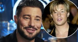 Duncan James unrecognisable as he appears on Celebrity MasterChef