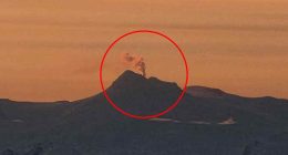 Earthquakes hits just miles from major volcano on brink of eruptiomg