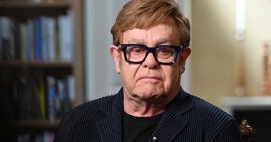 Sir Elton John on a BBC program.