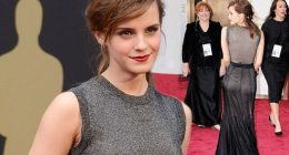 Emma Watson brings a touch of magic to the Academy Award red carpet