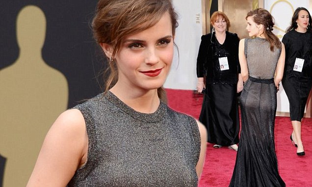 Emma Watson brings a touch of magic to the Academy Award red carpet