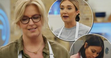 Emotional Penny Lancaster is sent home from Celebrity MasterChef