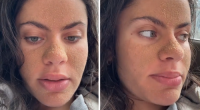 Tia Zakher has shared multiple videos about following the 'caveman method' for her skin.