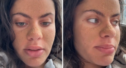 Tia Zakher has shared multiple videos about following the 'caveman method' for her skin.