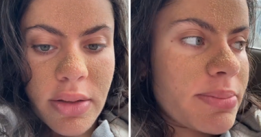 Tia Zakher has shared multiple videos about following the 'caveman method' for her skin.
