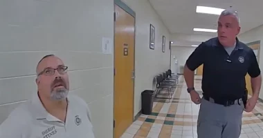 'Extremely paranoid' Kentucky sheriff questioned by police moments after judge's fatal shooting: video