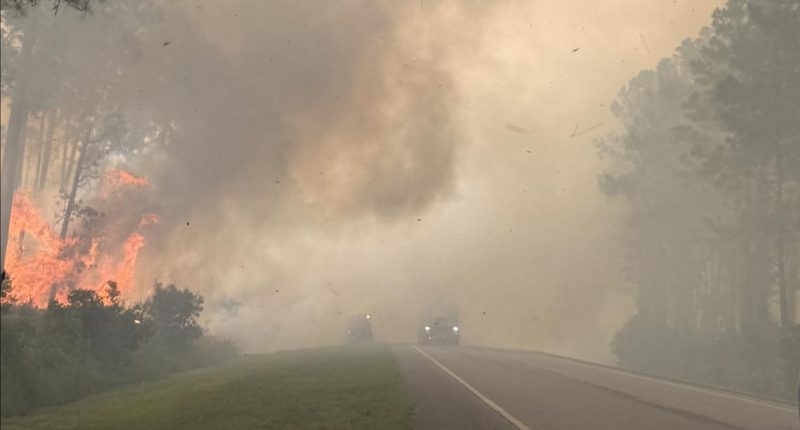 FHP warns Putnam County wildfire could still cause smokey conditions for drivers