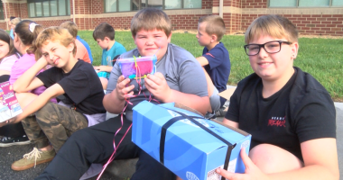 Fairmount Elementary hosts 12th annual 'Egg Drop'