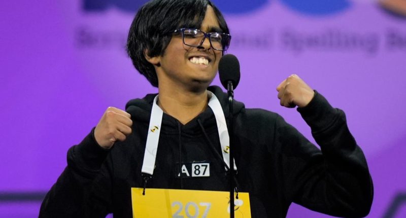 Faizan Zaki triumphs at Scripps National Spelling Bee